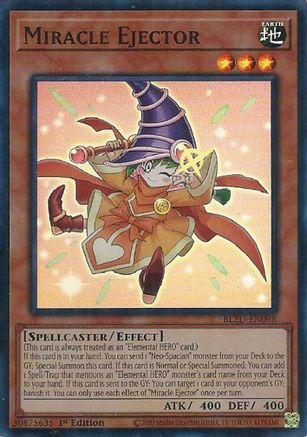 Miracle Ejector (BLZD-EN098) - Blazing Dominion 1st Edition Blazing Dominion Yugioh Single  Squirtle Squad Card Shop.
