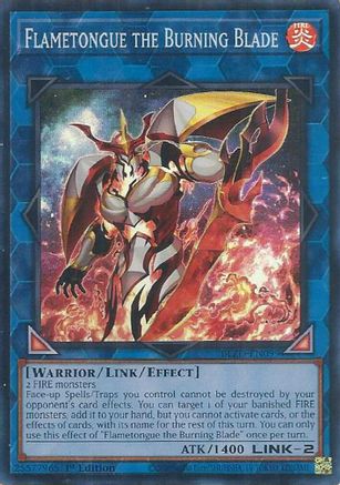 Flametongue the Burning Blade (BLZD-EN099) - Blazing Dominion 1st Edition Blazing Dominion Yugioh Single  Squirtle Squad Card Shop.