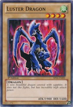 Luster Dragon (BP02-EN001) - Battle Pack 2: War of the Giants 1st Edition Battle Pack 2: War of the Giants Yugioh Single  Squirtle Squad Card Shop.