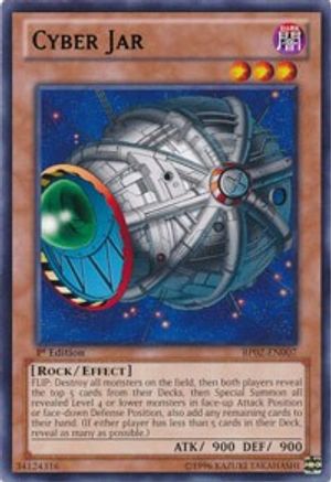 Cyber Jar (BP02-EN007) - Battle Pack 2: War of the Giants 1st Edition Battle Pack 2: War of the Giants Yugioh Single  Squirtle Squad Card Shop.