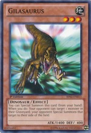 Gilasaurus (BP02-EN013) - Battle Pack 2: War of the Giants Unlimited Battle Pack 2: War of the Giants Yugioh Single  Squirtle Squad Card Shop.