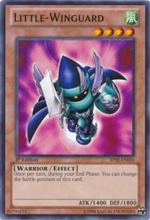 Little-Winguard (BP02-EN020) - Battle Pack 2: War of the Giants 1st Edition Battle Pack 2: War of the Giants Yugioh Single  Squirtle Squad Card Shop.