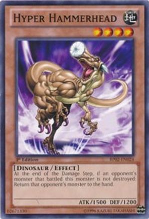 Hyper Hammerhead (BP02-EN024) - Battle Pack 2: War of the Giants Unlimited Battle Pack 2: War of the Giants Yugioh Single  Squirtle Squad Card Shop.
