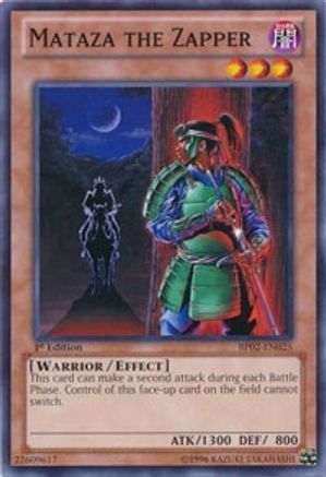 Mataza the Zapper (BP02-EN025) - Battle Pack 2: War of the Giants Unlimited Battle Pack 2: War of the Giants Yugioh Single  Squirtle Squad Card Shop.