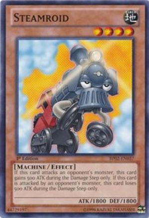 Steamroid (BP02-EN037) - Battle Pack 2: War of the Giants Unlimited Battle Pack 2: War of the Giants Yugioh Single  Squirtle Squad Card Shop.