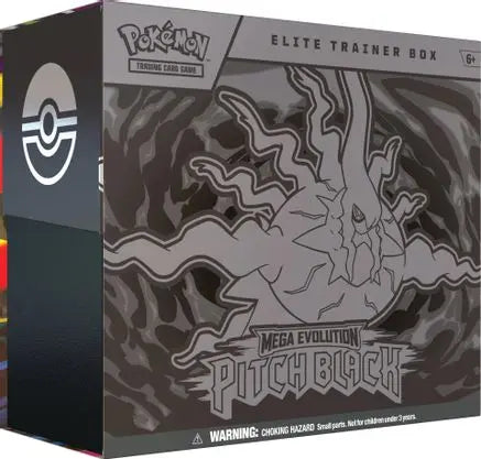 Pitch Black Elite Trainer Box ME05: Pitch Black Pokemon Sealed  Squirtle Squad Card Shop.