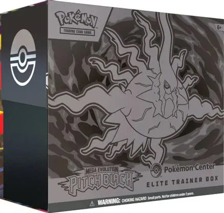 Pokemon TCG - Black Bolt Pitch Black Pokemon Center Elite Trainer Box - Exclusive - Sealed - English