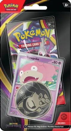 Pitch Black Single Pack Blister [Slowpoke] ME05: Pitch Black Pokemon Sealed  Squirtle Squad Card Shop.