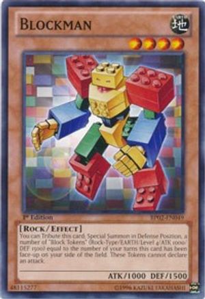 Blockman (BP02-EN049) - Battle Pack 2: War of the Giants 1st Edition Battle Pack 2: War of the Giants Yugioh Single  Squirtle Squad Card Shop.