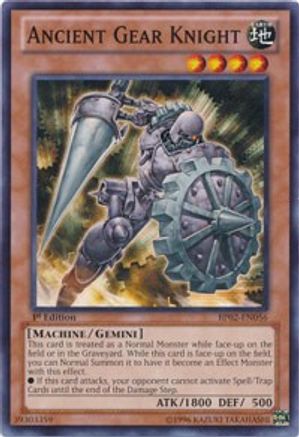 Ancient Gear Knight (BP02-EN056) - Battle Pack 2: War of the Giants 1st Edition Battle Pack 2: War of the Giants Yugioh Single  Squirtle Squad Card Shop.