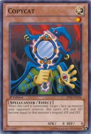 Copycat (BP02-EN058) - Battle Pack 2: War of the Giants 1st Edition Battle Pack 2: War of the Giants Yugioh Single  Squirtle Squad Card Shop.