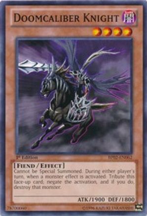 Doomcaliber Knight (BP02-EN062) - Battle Pack 2: War of the Giants 1st Edition Battle Pack 2: War of the Giants Yugioh Single  Squirtle Squad Card Shop.