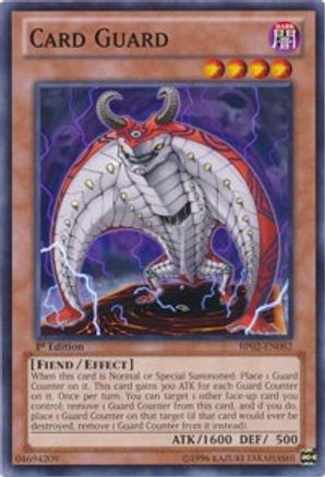 Card Guard (BP02-EN082) - Battle Pack 2: War of the Giants 1st Edition Battle Pack 2: War of the Giants Yugioh Single  Squirtle Squad Card Shop.