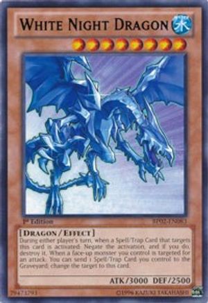 White Night Dragon (BP02-EN083) - Battle Pack 2: War of the Giants Unlimited Battle Pack 2: War of the Giants Yugioh Single  Squirtle Squad Card Shop.
