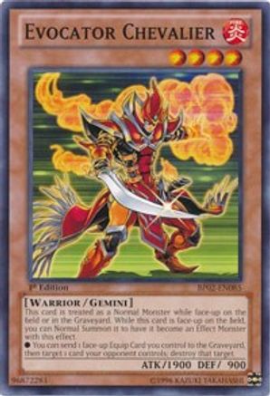 Evocator Chevalier (BP02-EN085) - Battle Pack 2: War of the Giants Unlimited Battle Pack 2: War of the Giants Yugioh Single  Squirtle Squad Card Shop.
