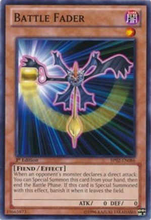Battle Fader (BP02-EN086) - Battle Pack 2: War of the Giants 1st Edition Battle Pack 2: War of the Giants Yugioh Single  Squirtle Squad Card Shop.