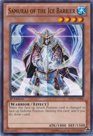 Samurai of the Ice Barrier (BP02-EN088) - Battle Pack 2: War of the Giants 1st Edition Battle Pack 2: War of the Giants Yugioh Single  Squirtle Squad Card Shop.