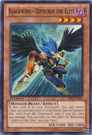 Blackwing - Zephyros the Elite (BP02-EN098) - Battle Pack 2: War of the Giants 1st Edition Battle Pack 2: War of the Giants Yugioh Single  Squirtle Squad Card Shop.