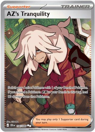 Pokémon TCG AZ's Tranquility 106/086 – Chaos Rising – Ultra Rare