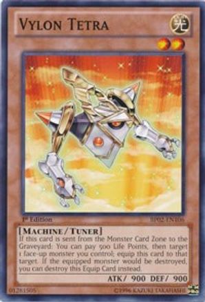 Vylon Tetra (BP02-EN106) - Battle Pack 2: War of the Giants 1st Edition Battle Pack 2: War of the Giants Yugioh Single  Squirtle Squad Card Shop.