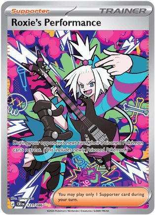 Pokémon TCG Roxie's Performance 121/086 – Chaos Rising – Special Illustration Rare
