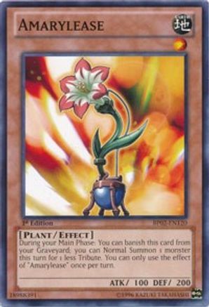 Amarylease (BP02-EN120) - Battle Pack 2: War of the Giants 1st Edition Battle Pack 2: War of the Giants Yugioh Single  Squirtle Squad Card Shop.