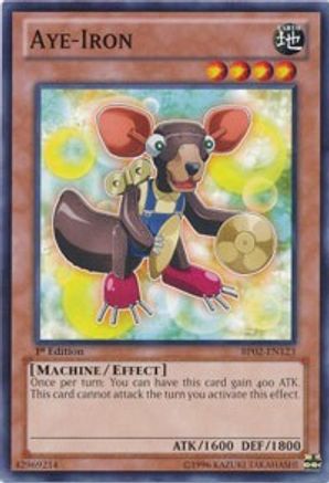 Aye-Iron (BP02-EN123) - Battle Pack 2: War of the Giants Unlimited Battle Pack 2: War of the Giants Yugioh Single  Squirtle Squad Card Shop.