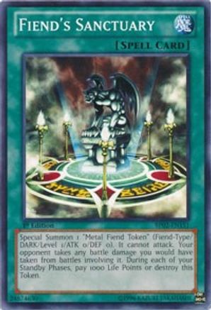 Fiend's Sanctuary (BP02-EN151) - Battle Pack 2: War of the Giants Unlimited Battle Pack 2: War of the Giants Yugioh Single  Squirtle Squad Card Shop.