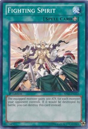 Fighting Spirit (BP02-EN153) - Battle Pack 2: War of the Giants Unlimited Battle Pack 2: War of the Giants Yugioh Single  Squirtle Squad Card Shop.