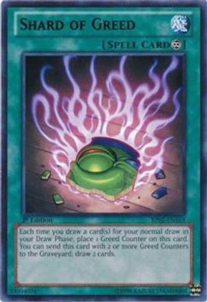 Shard of Greed (BP02-EN165) - Battle Pack 2: War of the Giants Unlimited Battle Pack 2: War of the Giants Yugioh Single  Squirtle Squad Card Shop.