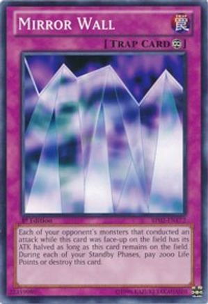 Mirror Wall (BP02-EN172) - Battle Pack 2: War of the Giants Unlimited Battle Pack 2: War of the Giants Yugioh Single  Squirtle Squad Card Shop.