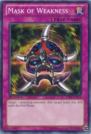 Mask of Weakness (BP02-EN174) - Battle Pack 2: War of the Giants 1st Edition Battle Pack 2: War of the Giants Yugioh Single  Squirtle Squad Card Shop.