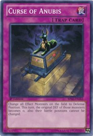 Curse of Anubis (BP02-EN182) - Battle Pack 2: War of the Giants Unlimited Battle Pack 2: War of the Giants Yugioh Single  Squirtle Squad Card Shop.