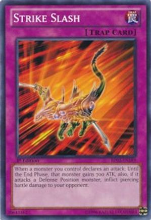Strike Slash (BP02-EN189) - Battle Pack 2: War of the Giants 1st Edition Battle Pack 2: War of the Giants Yugioh Single  Squirtle Squad Card Shop.