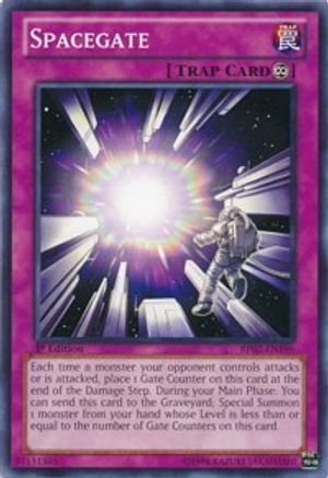 Spacegate (BP02-EN196) - Battle Pack 2: War of the Giants 1st Edition Battle Pack 2: War of the Giants Yugioh Single  Squirtle Squad Card Shop.