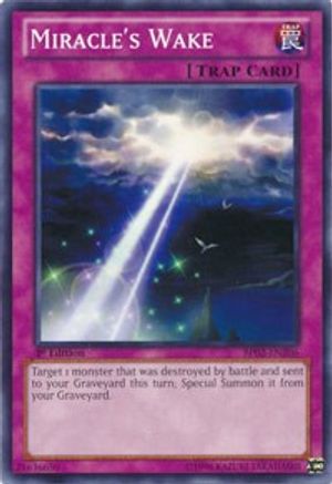 Miracle's Wake (BP02-EN206) - Battle Pack 2: War of the Giants 1st Edition Battle Pack 2: War of the Giants Yugioh Single  Squirtle Squad Card Shop.