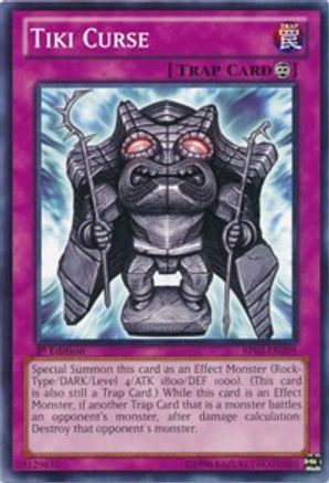 Tiki Curse (BP02-EN209) - Battle Pack 2: War of the Giants 1st Edition Battle Pack 2: War of the Giants Yugioh Single  Squirtle Squad Card Shop.