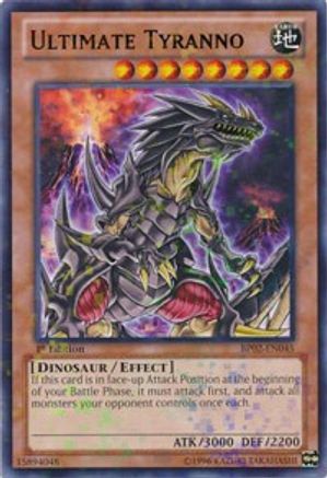 Ultimate Tyranno (Mosaic Rare) (BP02-EN045) - Battle Pack 2: War of the Giants 1st Edition Battle Pack 2: War of the Giants Yugioh Single  Squirtle Squad Card Shop.