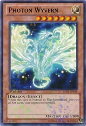 Photon Wyvern (Mosaic Rare) (BP02-EN109) - Battle Pack 2: War of the Giants Unlimited Battle Pack 2: War of the Giants Yugioh Single  Squirtle Squad Card Shop.