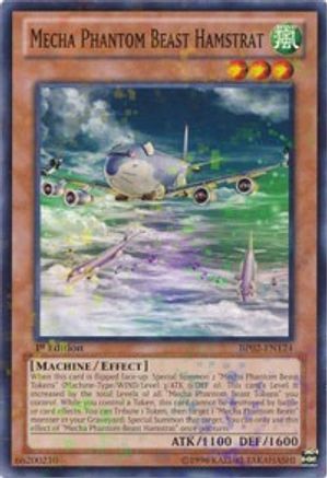 Mecha Phantom Beast Hamstrat (Mosaic Rare) (BP02-EN124) - Battle Pack 2: War of the Giants Unlimited Battle Pack 2: War of the Giants Yugioh Single  Squirtle Squad Card Shop.