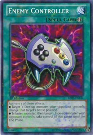 Enemy Controller (Mosaic Rare) (BP02-EN144) - Battle Pack 2: War of the Giants Unlimited Battle Pack 2: War of the Giants Yugioh Single  Squirtle Squad Card Shop.