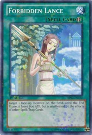 Forbidden Lance (Mosaic Rare) (BP02-EN162) - Battle Pack 2: War of the Giants Unlimited Battle Pack 2: War of the Giants Yugioh Single  Squirtle Squad Card Shop.
