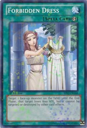 Forbidden Dress (Mosaic Rare) (BP02-EN168) - Battle Pack 2: War of the Giants Unlimited Battle Pack 2: War of the Giants Yugioh Single  Squirtle Squad Card Shop.