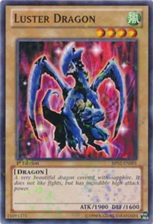Luster Dragon (Mosaic Rare) (BP02-EN001) - Battle Pack 2: War of the Giants 1st Edition Battle Pack 2: War of the Giants Yugioh Single  Squirtle Squad Card Shop.