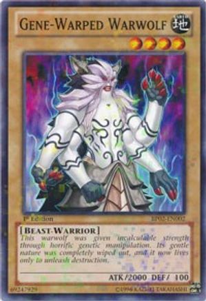 Gene-Warped Warwolf (Mosaic Rare) (BP02-EN002) - Battle Pack 2: War of the Giants Unlimited Battle Pack 2: War of the Giants Yugioh Single  Squirtle Squad Card Shop.