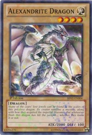 Alexandrite Dragon (Mosaic Rare) (BP02-EN004) - Battle Pack 2: War of the Giants Unlimited Battle Pack 2: War of the Giants Yugioh Single  Squirtle Squad Card Shop.