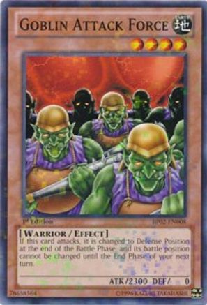 Goblin Attack Force (Mosaic Rare) (BP02-EN008) - Battle Pack 2: War of the Giants Unlimited Battle Pack 2: War of the Giants Yugioh Single  Squirtle Squad Card Shop.