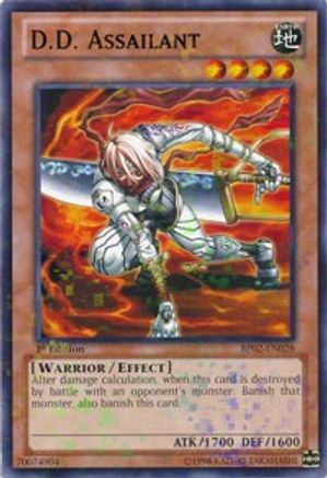 D.D. Assailant (Mosaic Rare) (BP02-EN028) - Battle Pack 2: War of the Giants 1st Edition Battle Pack 2: War of the Giants Yugioh Single  Squirtle Squad Card Shop.