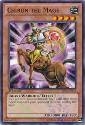 Chiron the Mage (Mosaic Rare) (BP02-EN034) - Battle Pack 2: War of the Giants Unlimited Battle Pack 2: War of the Giants Yugioh Single  Squirtle Squad Card Shop.
