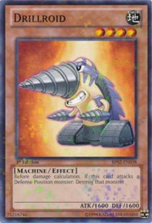 Drillroid (Mosaic Rare) (BP02-EN038) - Battle Pack 2: War of the Giants 1st Edition Battle Pack 2: War of the Giants Yugioh Single  Squirtle Squad Card Shop.